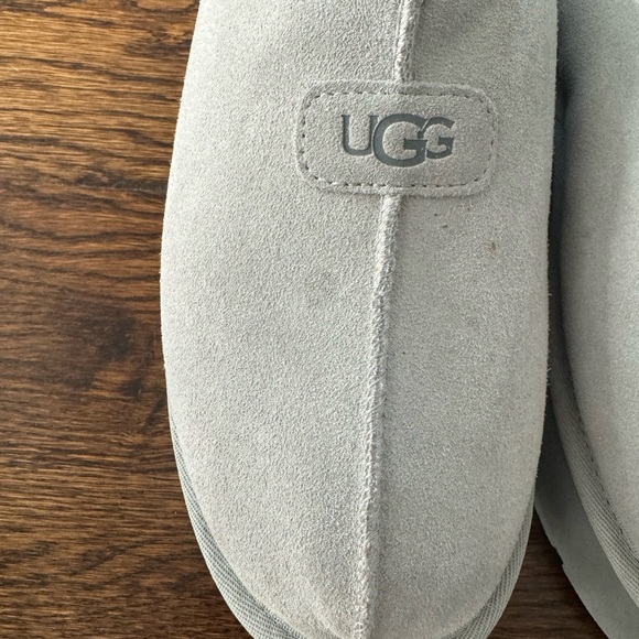UGG Gray Mule-Style Slippers - Picture 3 of 7